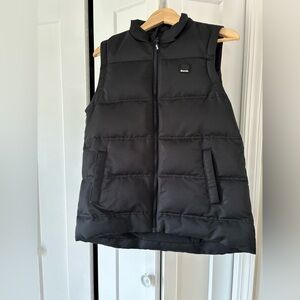 Bench unisex puffer vest, black size medium